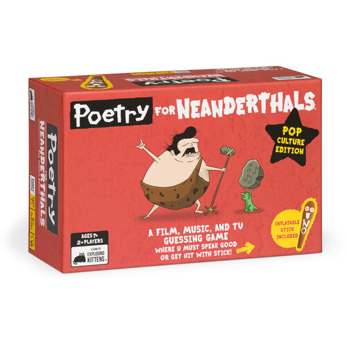 Poetry For Neanderthals Pop Culture Edition