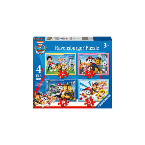 Ravensburger - Paw Patrol 4 in a box (12 16 20 24p)