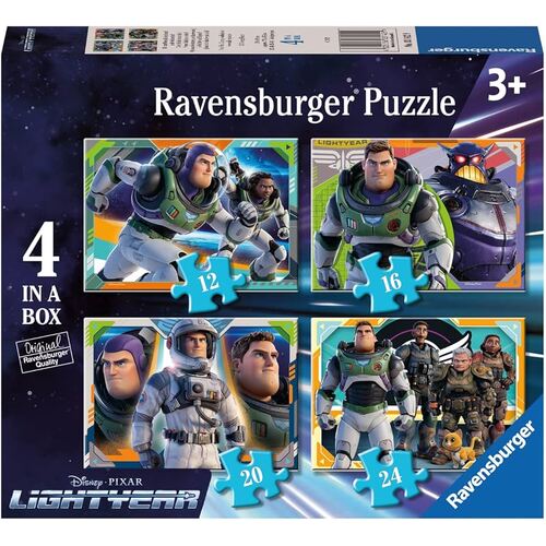 Ravensburger: Buzz Lightyear 4 x 100p