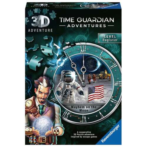 Ravensburger - Time Guardian: Mayhem on the Moon 216p