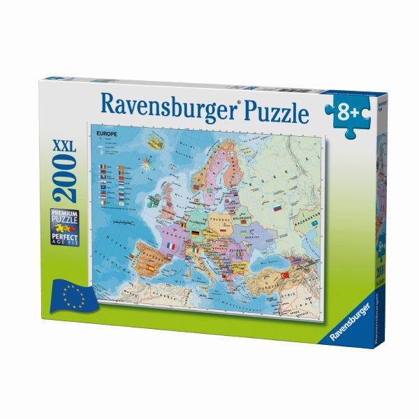 Ravensburger: European Map Puzzle 200pc