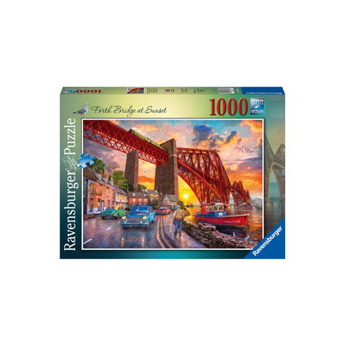 Ravensburger: Forth Bridge At Sunset Puzzle 1000pc