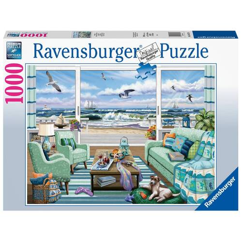 Ravensburger: Beachfront Getaway Puzzle 1000pc