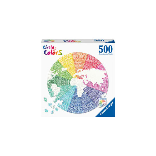 Ravensburger - Circle of Colors: Mandala 500p
