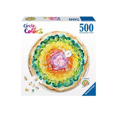 Ravensburger - Circle of Colors: Pizza 500p