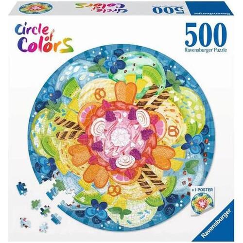 Ravensburger - Circle of Colors: Ice Cream 500p