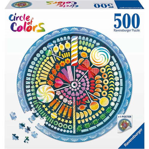 Ravensburger - Circle of Colors: Candy 500p