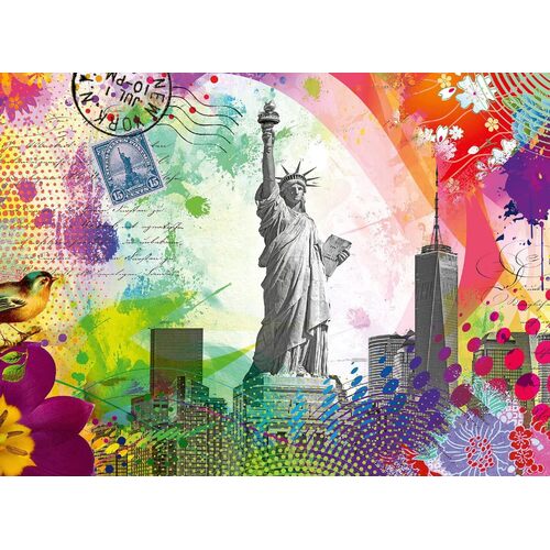 Ravensburger: New York Postcard Puzzle 500pc