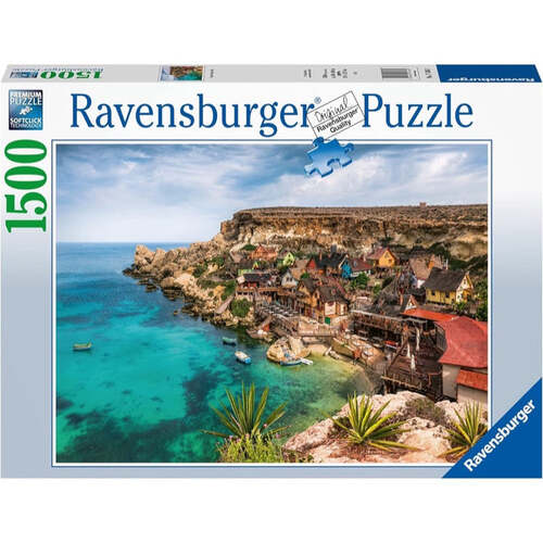 Ravensburger: Popeye Village, Malta 1500pc