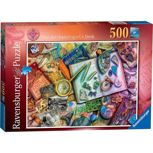 Ravensburger: The Archaeologist's Desk 500pc