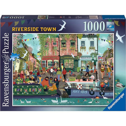Ravensburger - Riverside Town 1000pc