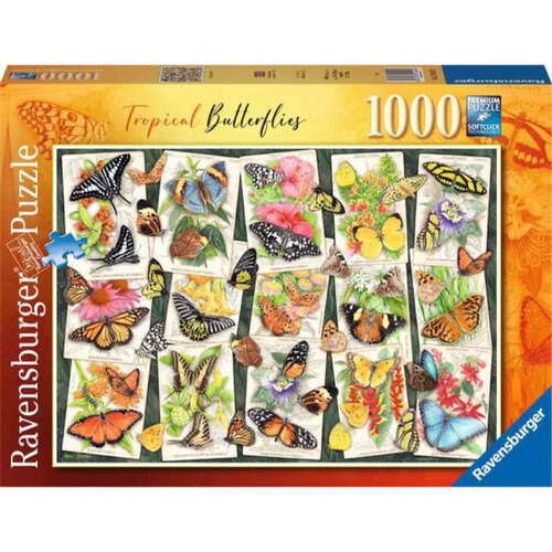 Ravensburger - Tropical Butterfly 1000pc