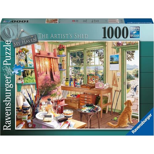 Ravensburger: Haven No. 11: Artist's Shed 1000p