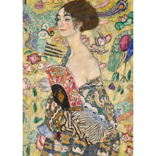 Ravensburger - Klimt: Lady with a Fan 1000pc