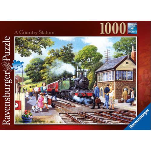 Ravensburger: A Country Station 1000p