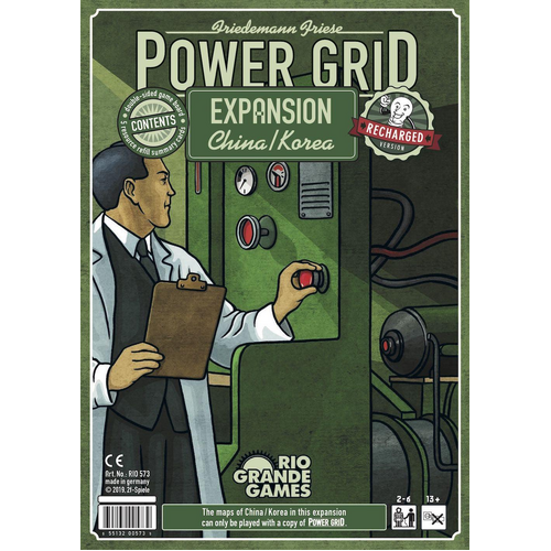 Power Grid: China & Korea Recharged Expansion