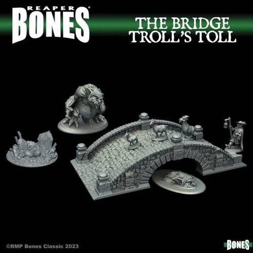 Reaper Bones Classic 77765: The Bridge Troll's Toll