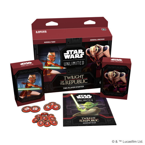 Star Wars Unlimited: Twilight of the Republic Two Player Starter