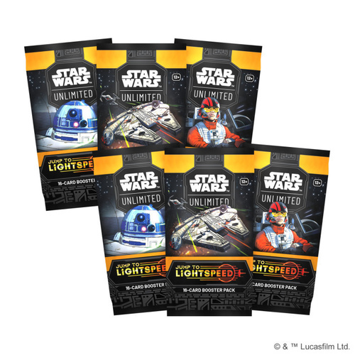 Star Wars Unlimited: Jump to Lightspeed Booster Single