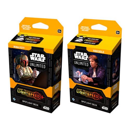 Star Wars Unlimited: Jump to Lightspeed Spotlight Decks (Pair)