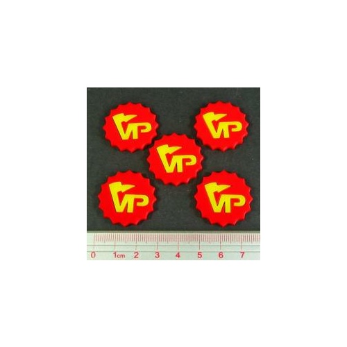 Deluxe Victory Point Tokens 5 Red