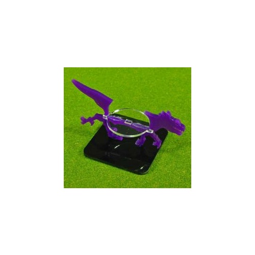 2" Raptor Character Mount Marker - Purple