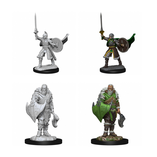 Magic the Gathering Unpainted Miniatures: Human Berserkers