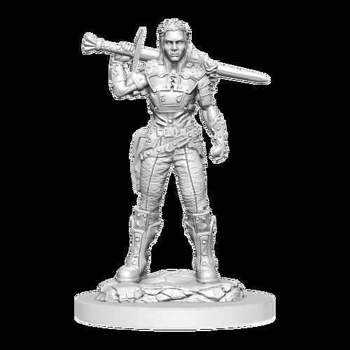 D&D Nolzurs Marvelous Unpainted Minis: Orc Fighter Female