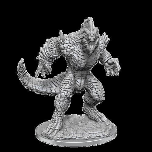 D&D Nolzurs Marvelous Unpainted Minis: Lizardfolk Render