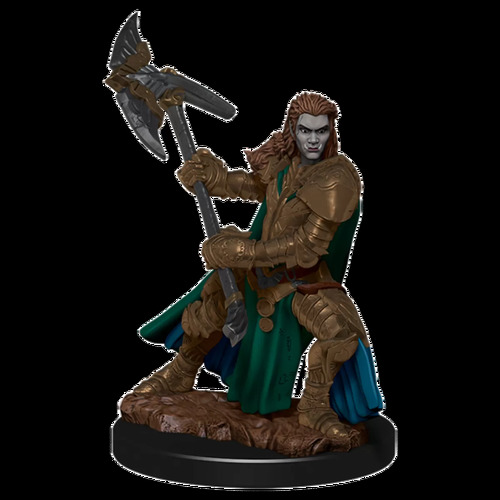 D&D Premium Painted Figures Half-Orc Fighter Female